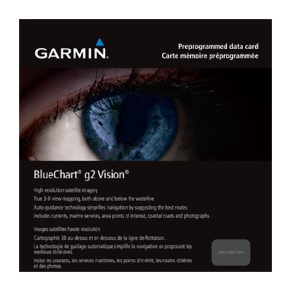 Garmin BlueChart g2 Vision: France, South Coast & Corsica, microSD/SD