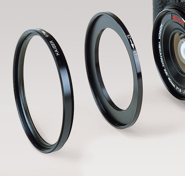 Kaiser Fototechnik 6566 Step-up filter ring camera filter accessory
