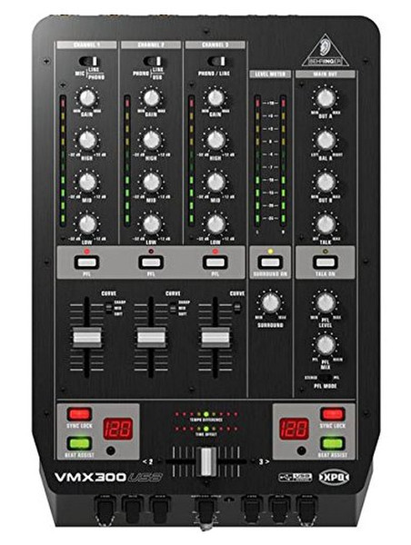 Behringer VMX300USB аудиомикшер