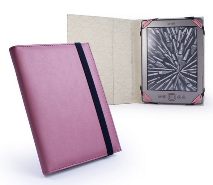 Tuff-Luv A7_22_5055261806149 Folio Pink e-book reader case