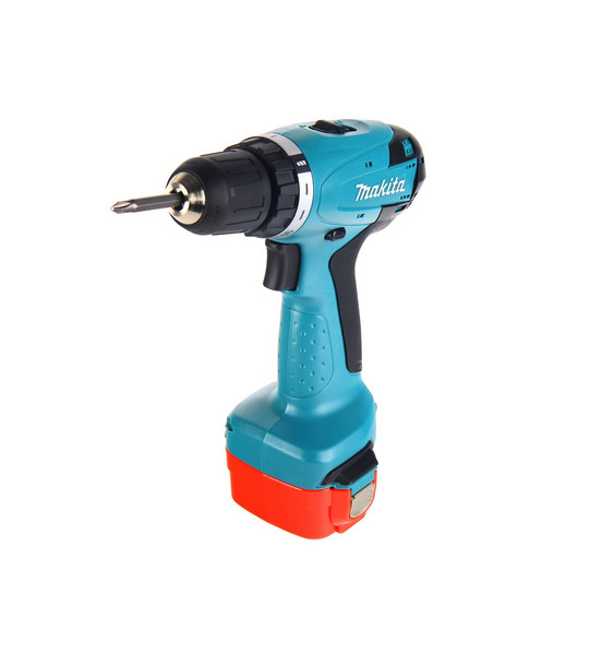 Makita 6271DWPE3 Дрель с рукояткой пистолетного типа 1.3А·ч 1500г Черный, Синий, Cеребряный аккумуляторная комби-дрель