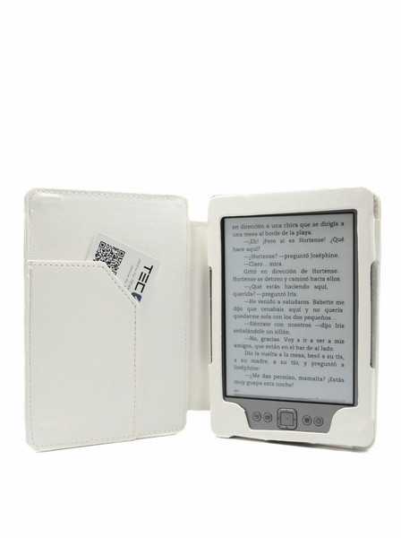 Unotec 40.0031.00.00 Folio White e-book reader case