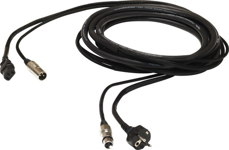 Proel PH100LU20 20m XLR (3-pin) XLR (3-pin) Schwarz Audio-Kabel