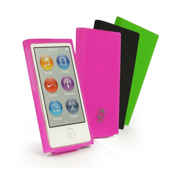 Tuff-Luv I5_5_5055261888817 Cover case Черный, Зеленый, Розовый чехол для MP3/MP4-плееров