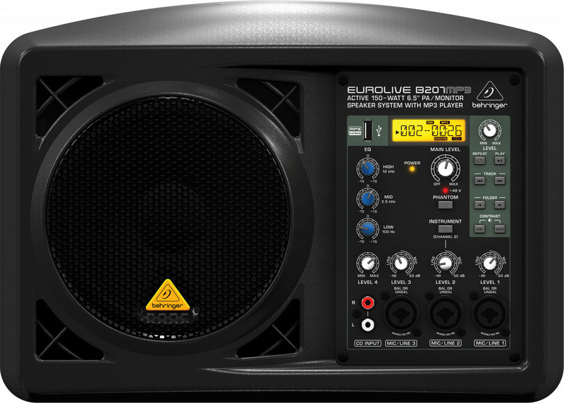 Behringer B207MP3 аудио монитор