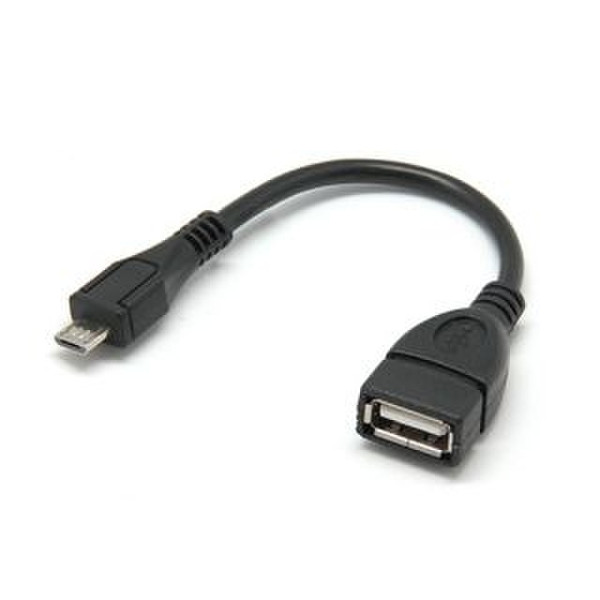 Unotec 32.0102.01.00 0.15м Micro-USB A USB A кабель USB
