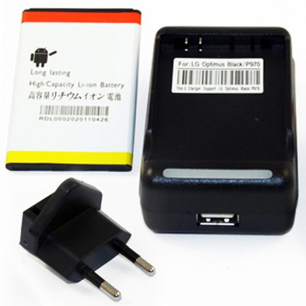 Generic COMBO005769-AMAZONEU Indoor battery charger Синий зарядное устройство