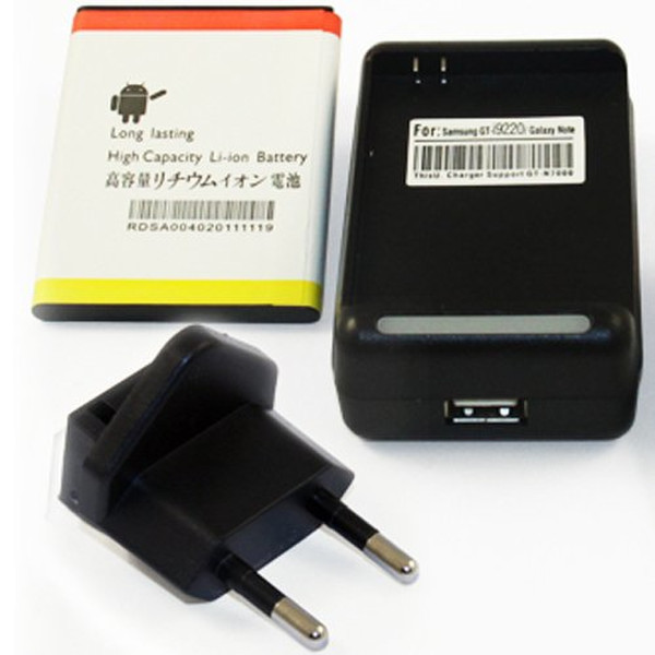 Generic COMBO005771-AMAZONEU Indoor battery charger Черный зарядное устройство