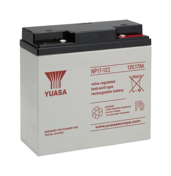 Yuasa NP17-12I Valve Regulated Lead Acid (VRLA) 17000мА·ч 12В аккумуляторная батарея