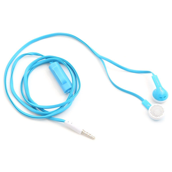 Omega FH1020N In-ear Binaural Wired Blue mobile headset