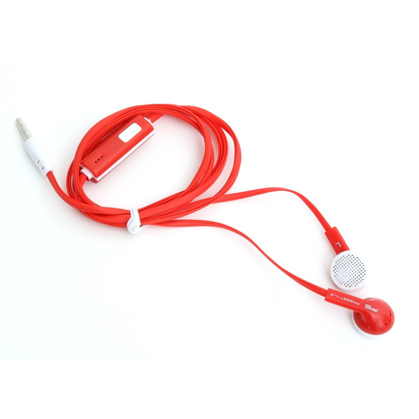 Omega FH1020R In-ear Binaural Wired Red mobile headset