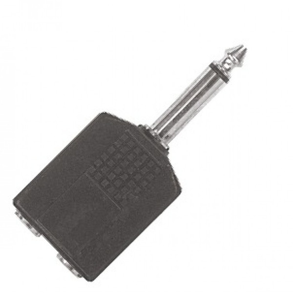 Proel AT160 2x 6.3mm 6.3mm Черный кабельный разъем/переходник
