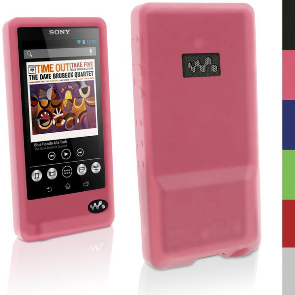 iGadgitz U3027 Skin case Pink MP3/MP4 player case