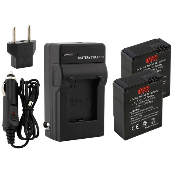 EZOPower 885157782784 Auto/Indoor Black battery charger
