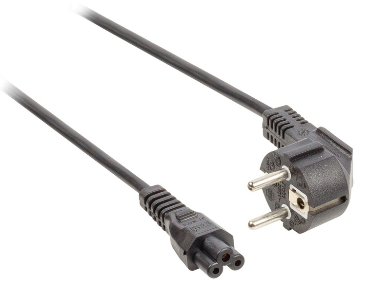 Valueline VLEP10100B30 3м Power plug type F Разъем C5 Черный кабель питания