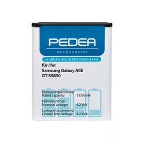 PEDEA 11110007 Lithium-Ion 1300mAh 4.2V rechargeable battery