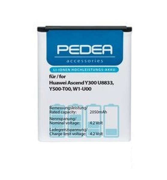 PEDEA 11510001 Lithium Polymer 2050mAh 4.2V rechargeable battery
