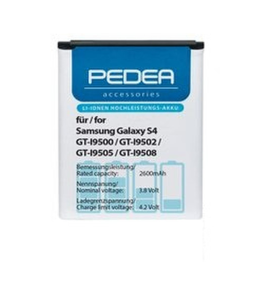 PEDEA 11110002 Литий-ионная 2600мА·ч 3.8В аккумуляторная батарея
