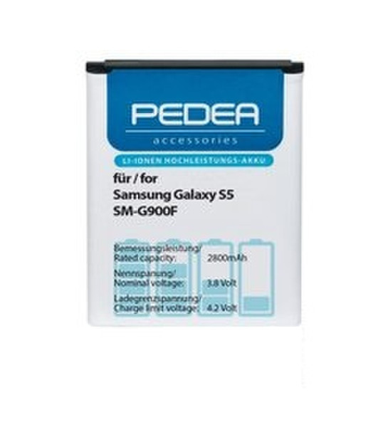 PEDEA 11110001 Lithium-Ion 2800mAh 4.2V rechargeable battery