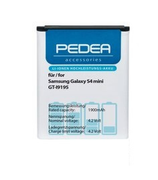 PEDEA 11110009 Lithium-Ion 1900mAh 4.2V rechargeable battery