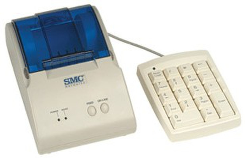 SMC EliteConnect™ Mini-POS Ticket Printer Синий, Белый устройство печати этикеток/СD-дисков