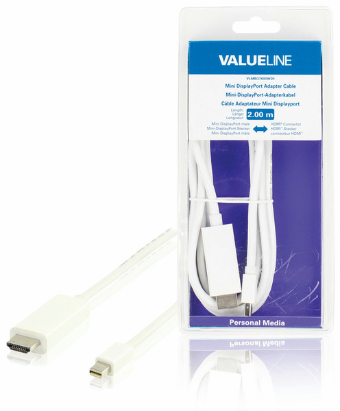 Valueline VLMB37600W20 Videokabel-Adapter