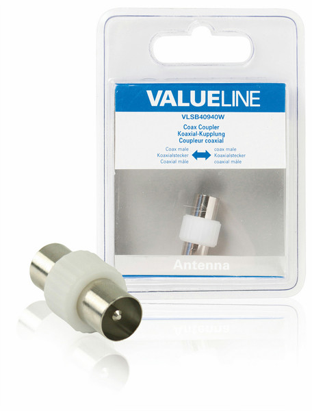 Valueline VLSB40940W 1pc(s) coaxial connector