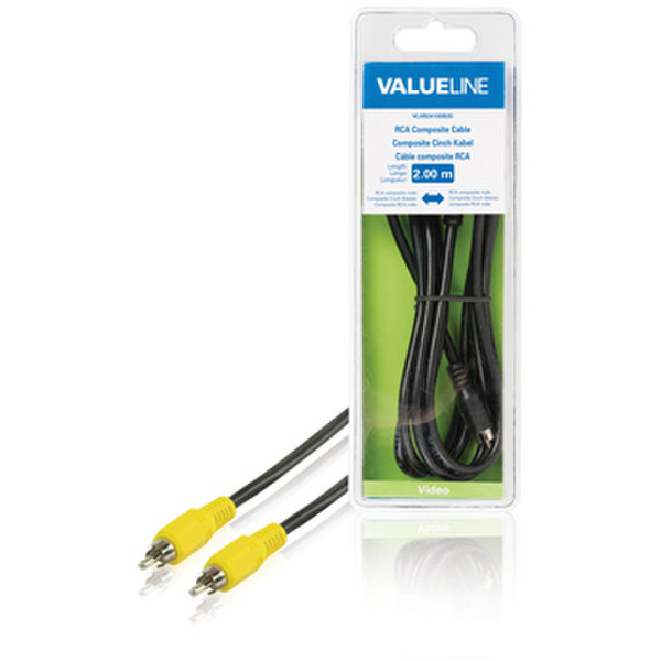 Valueline VLVB24100B20 Verbund Video/FBAS-Kabel