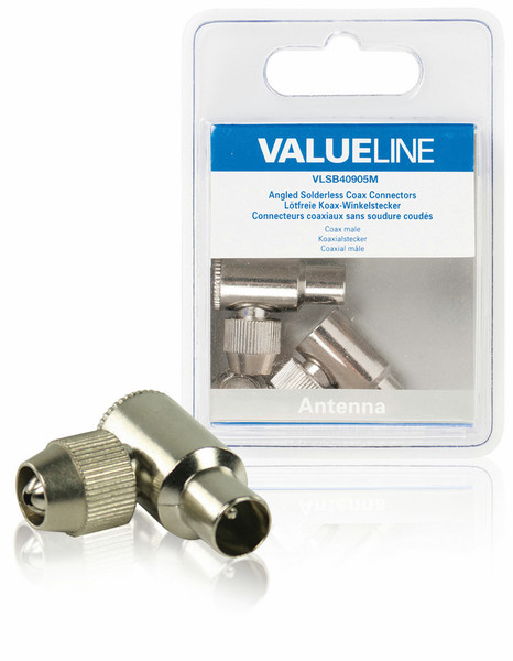 Valueline VLSB40905M 2pc(s) coaxial connector