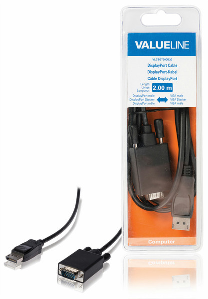 Valueline VLCB37300B20 Videokabel-Adapter