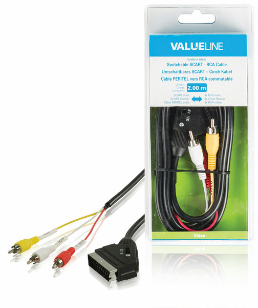 Valueline VLVB31130B20 Videokabel-Adapter