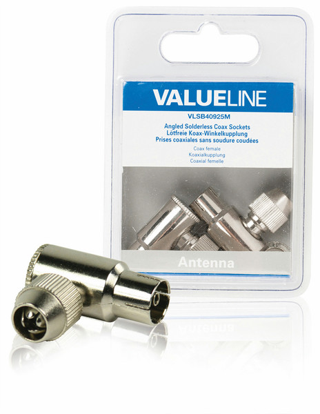 Valueline VLSB40925M 2pc(s) coaxial connector