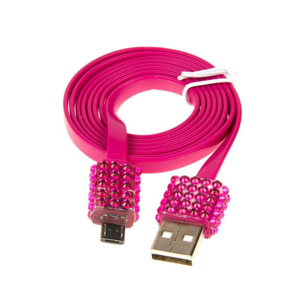 Empire FUSB-HPB-MICR USB A Micro-USB B Розовый кабель USB