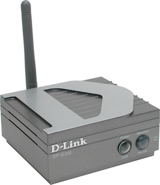 D-Link Wireless 802.11g USB Print Server Wireless LAN print server