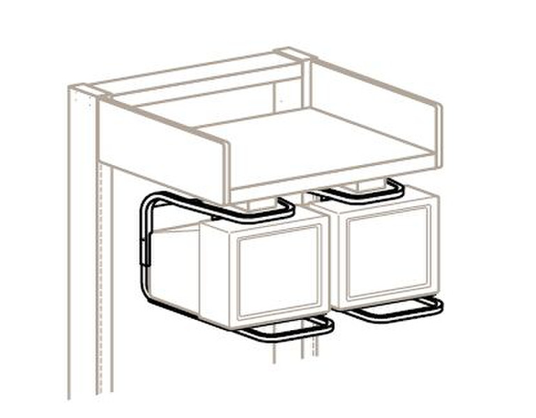 Ergotron Attachment Options Monitor Caddy Type 5