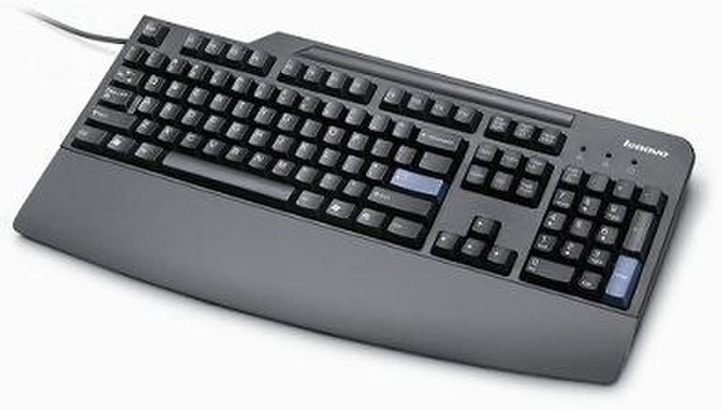 Lenovo Preferred Pro USB Keyboard - French Canadian 445 USB Black keyboard