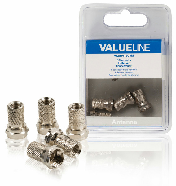 Valueline VLSB41903M 5pc(s) coaxial connector