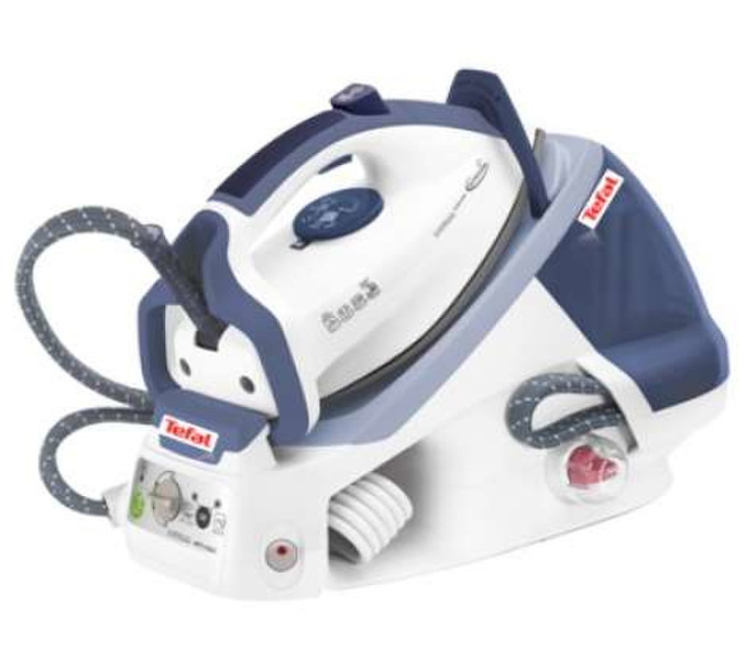 Tefal GV7465 2200W 1.7L Palladium soleplate Blue,White steam ironing station