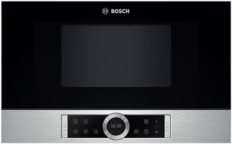 Bosch BFL634GS1 Встроенный 21л 900Вт Нержавеющая сталь микроволновая печь