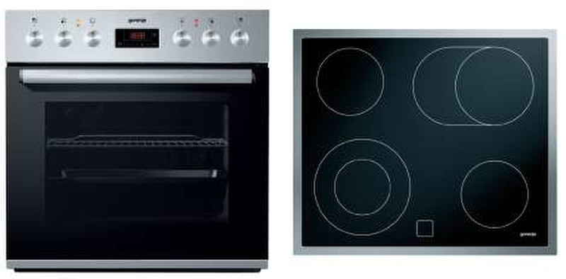 Gorenje BC5306PX + ECD620EX Induction hob Electric oven cooking appliances set