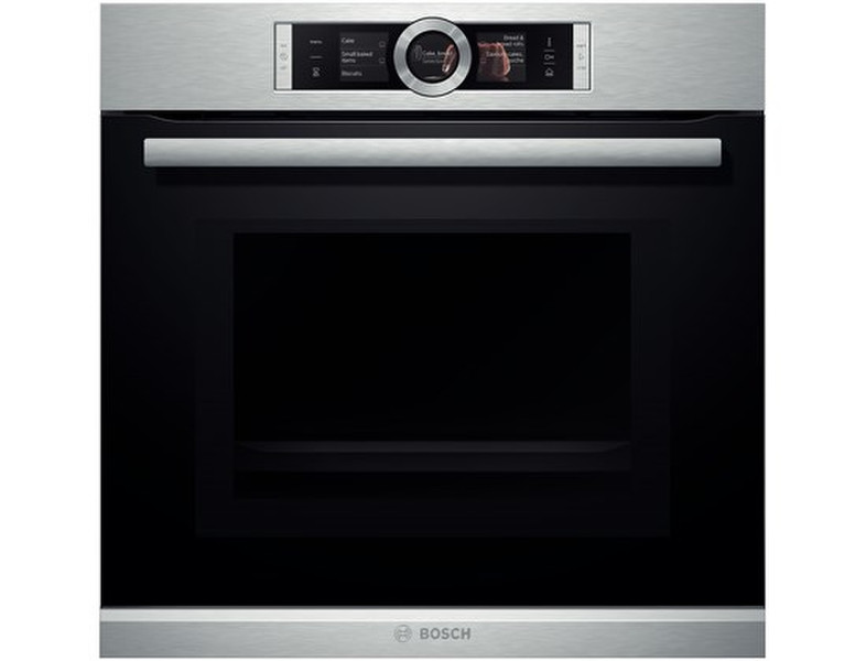 Bosch HNG6764S1 Electric oven 67L Black,Stainless steel