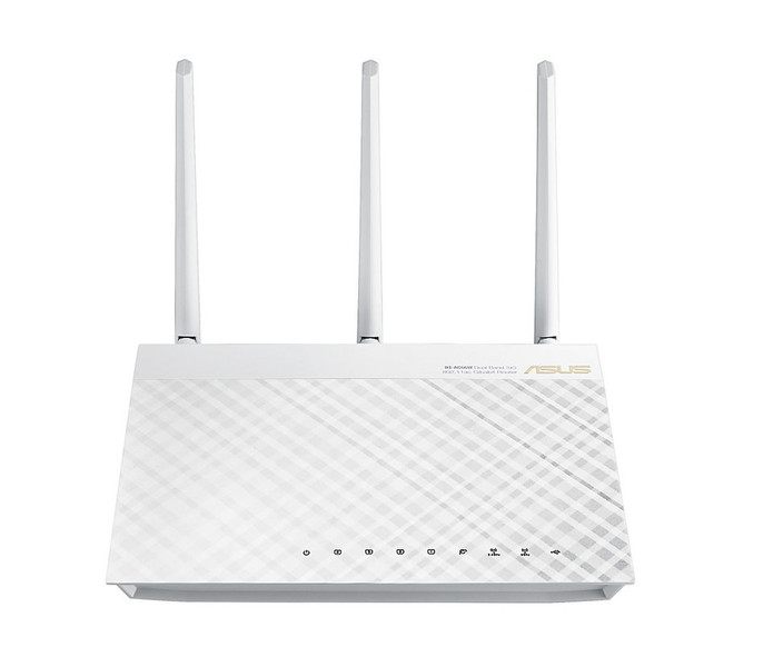 ASUS RT-AC66U Dual-band (2.4 GHz / 5 GHz) Gigabit Ethernet Белый 3G 4G