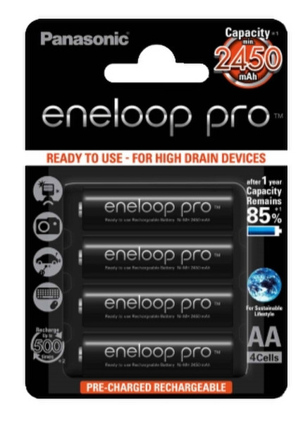 Insmat Eneloop Pro AA 2450 mAh