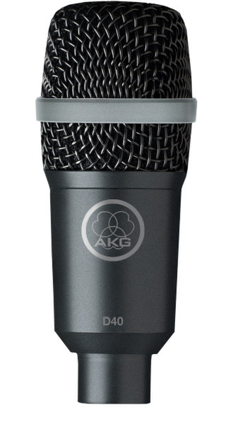 AKG D40 Studio microphone Verkabelt Schwarz