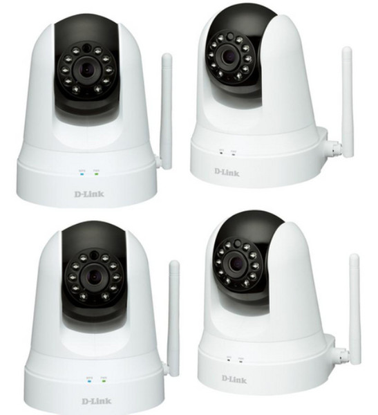 D-Link DCS-5020L IP security camera Dome Черный, Белый