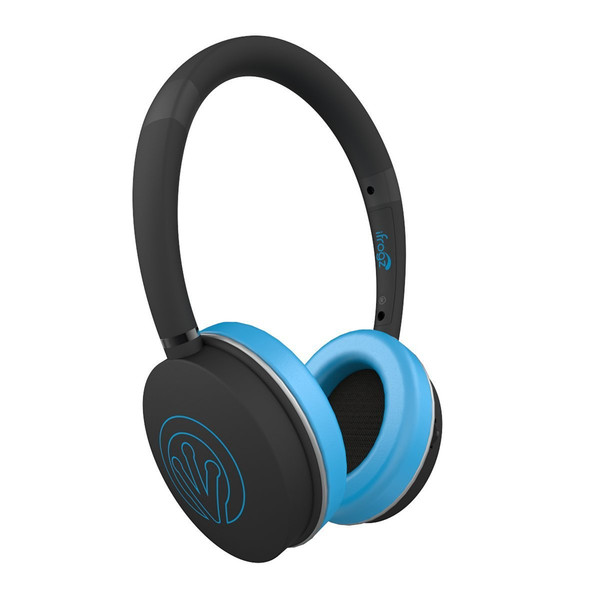 ifrogz IFRYMH-BL0 Kopfband Binaural Verkabelt Schwarz, Blau Mobiles Headset