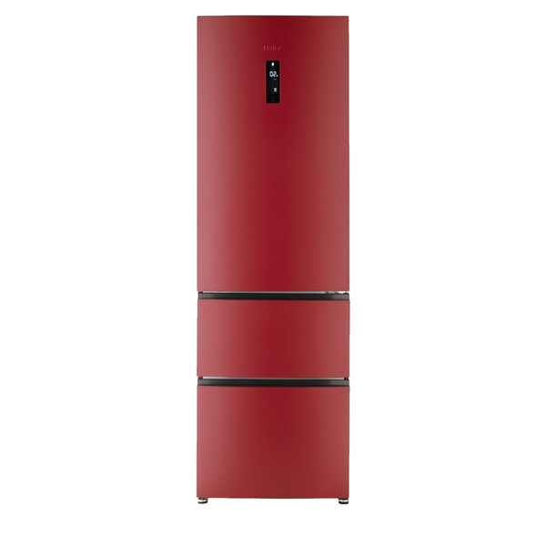 Haier A2FE-735CRJ freestanding 248L 99L A++ Red fridge-freezer