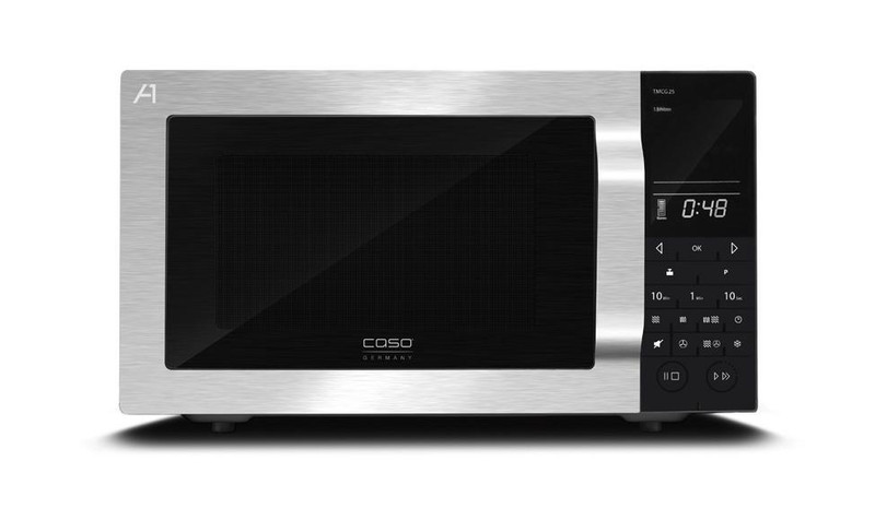Caso TMCG 25 Combination microwave Countertop 25L 900W Black,Stainless steel