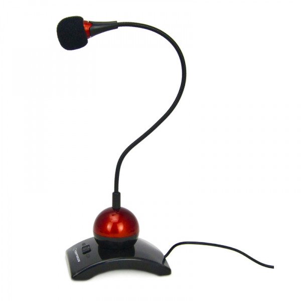 Esperanza EH130 PC microphone Wired Black,Red microphone