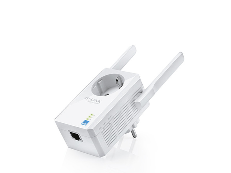 TP-LINK TL-WA860RE 300Mbit/s Eingebauter Ethernet-Anschluss WLAN Weiß 1Stück(e) PowerLine Netzwerkadapter